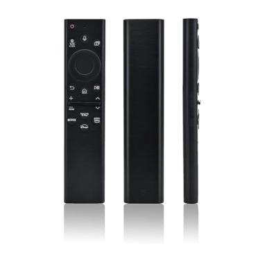 Imagem de JISOWA Controle remoto de voz universal para Samsung Q60B Q70A Q80B Q80D S95D QN85A QN85C QN90D QN800A QN800D QN900C LS01B LS03C LS05B TU8300 DU8000 The Frame Serif Series 4K 8K QLED Substituição de