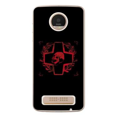 Imagem de Capa Adesivo Skin023 Verso Para Motorola Moto Z Play - KawaSkin
