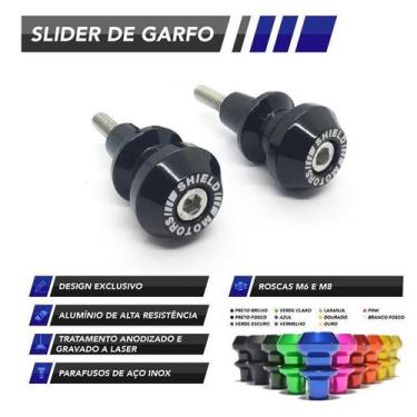 Imagem de Slider Garfo, Bengala, Dianteiro Bmw S1000 Rosa - Shield Motors