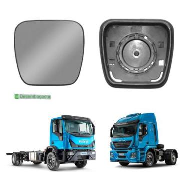 Imagem de Vidro c Base Retrovisor Auxiliar p Hi-Road com Desembaçador - Fabbof