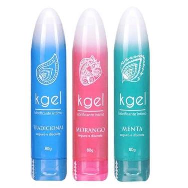 Imagem de Lubrificante íntimo 80g k-gel, Morango