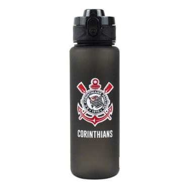 Imagem de Garrafa Água Bico Presente Corinthians Corinthiano 600ml  - Minas de P