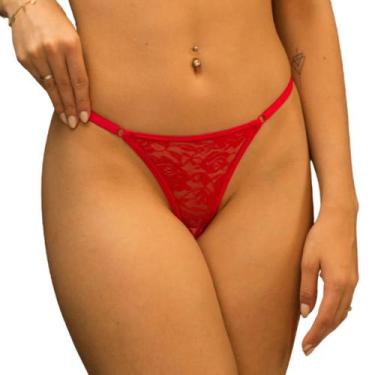 Imagem de Kit 5 Calcinhas Reguláveis Renda Lingerie - FREEVEST MODA RIO, Sortida