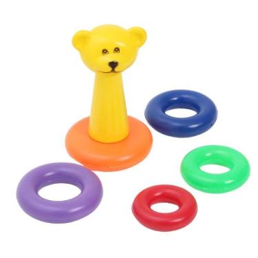 Imagem de Meu Amigo Ursinho Com Argolas Desenvolvimento Coordenação - Pica Pau