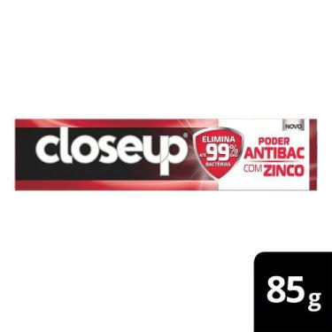 Imagem de Creme Dental Close-Up Menta Intensa Poder Antibac 85g Embalagem com 12
