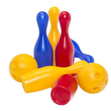 Imagem de Jogo de Boliche Infantil Colorido Cardoso