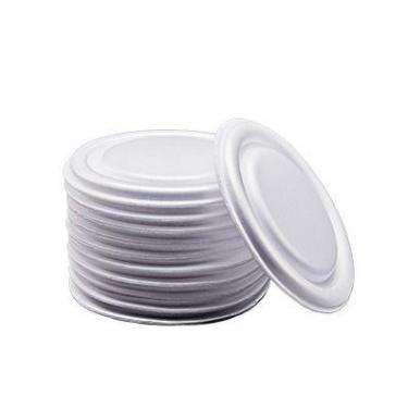 Imagem de Tampa de isopor p/ marmitex 1100ml eps pt-104 c/ 100 un. - TOTAL PLAST