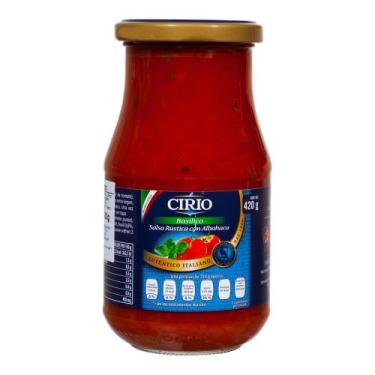 Imagem de Molho De Tomate Círio Basílico 420g - Cirio
