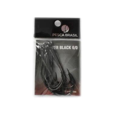 Imagem de Anzol Baitholder Black  -  Pesca Brasil, 6/0