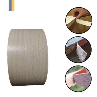 Imagem de Fita de Borda Pvc Mdf Madeirado Ciliegio 32mm X 20m Revestimento Movei