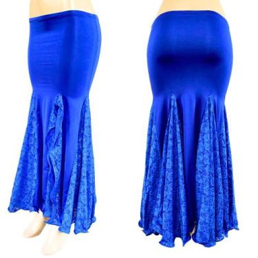 Imagem de Encomenda 30 Dias Saia Sereia Malha Dança do Ventre - Atelier Patricia