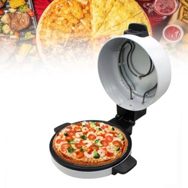 Imagem de Forno de pizza portátil com crosta crocante, forno de pizza interno de 12 polegadas, bancada, máquina de pizza aquece até 464˚F, faz pizza, quesadillas, omeletes, torradeira, pratos antiaderentes