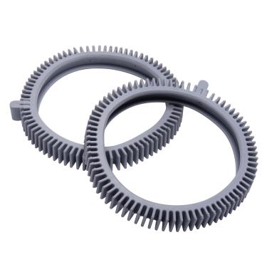 Imagem de Kit de pneu dianteiro ATIE PoolSupplyTown com super umidade, substitua o kit de pneus PoolCleaner Poolvergnuegen com Super Hump 896584000-143 (2 unidades)