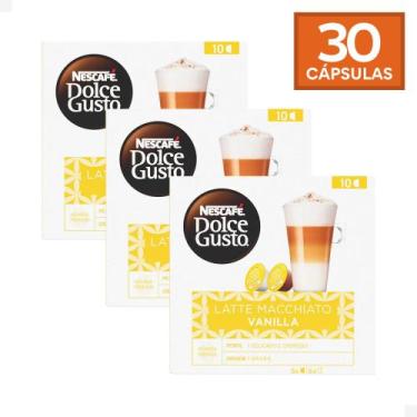 Imagem de Combo 30 Cápsulas Latte Vanilla Dolce Gusto