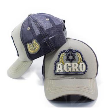 Imagem de Boné Trucker Telinha Ajustável Linha Country Classíco Agro Envio Imedi