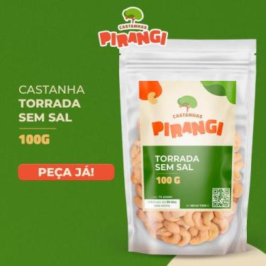 Imagem de 100g Castanhas Pirangi - Primeira qualidade, Torrada Sem Sal