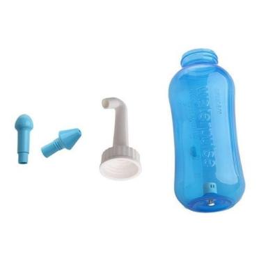 Imagem de Higienizador Lavador Lavar Limpar Nasal Nariz Caseiro Alivio - BC BORA