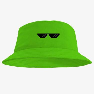 Imagem de Chapéu Bucket Hat Estampado Thug Life - MP Moda Masculina, Único, Verd