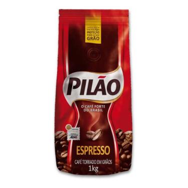 Imagem de Café Pilão Torrado em Grãos Espresso 1kg