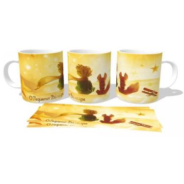 Imagem de Caneca polimero plástico copo  O pequeno príncipe e a raposa - Empório