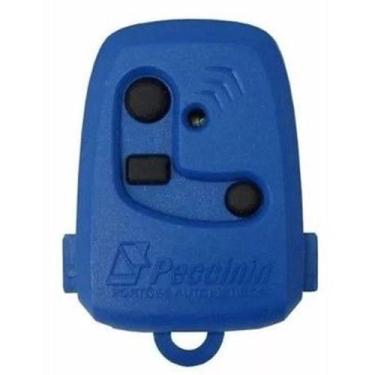 Imagem de Controle Remoto Portão Eletrônico Nice Peccinin - 433MHz Azul - Eletro