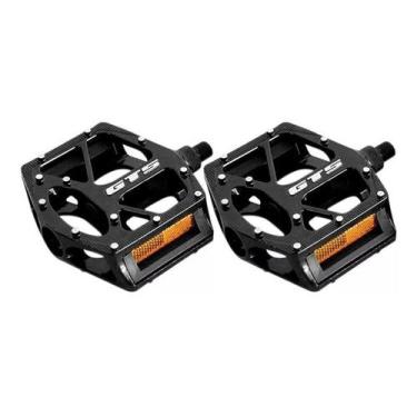 Imagem de Pedal Gts Plataforma Aluminio Rosca Grossa 9/16 Preto Bike