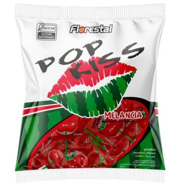 Imagem de PIRULITO BOAVISTENSE POP KISS 500g MELANCIA