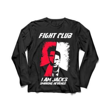 Imagem de Camiseta Manga Longa Feminina Clube da Luta Cinema - Ultrav Store, P