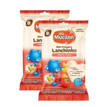 Imagem de Kit 2 Biscoito Mucilon Snack Tomate 35g