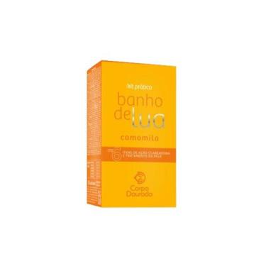 Imagem de Kit Banho De Lua Pratico Camomila - Corpo Dourado