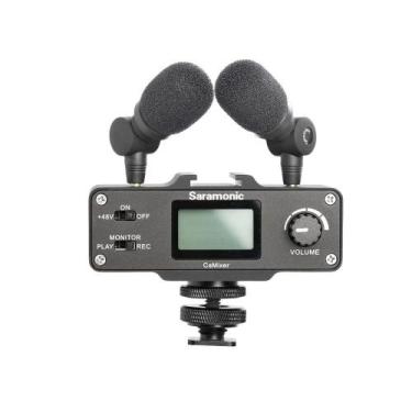 Imagem de Mixer de áudio compacto e leve para câmera dslr - SARAMONIC