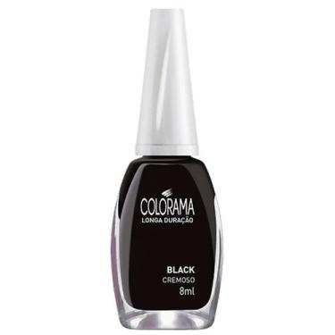 Imagem de Esmalte Cremoso Colorama Black 8ml