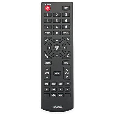 Imagem de Substituição de controle remoto MC42FN00 - Controle remoto substituído WINFLIKE MC42FN00 para controle remoto de TV Sanyo FW24E05T FW32D25T FW42D25T FW65D25T MC42FN00
