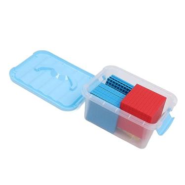 Imagem de Base Dez Blocos Manipulativos De Cubos Matemáticos Para Crianças Ferramentas De Aprendizagem Prática Em Sala De Aula