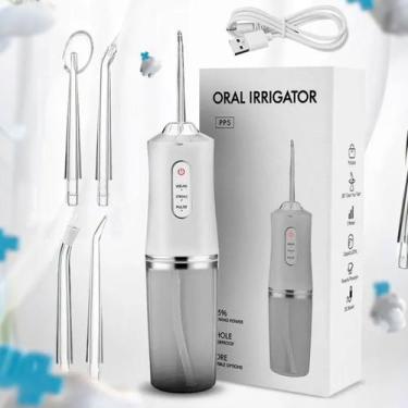Imagem de Higienizador Bucal Portátil Alta Pressão Para Higiene - BIVOLT