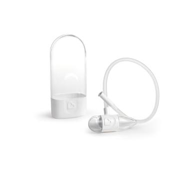 Imagem de Munchkin® Aspirador nasal para bebês ClearNose™ - sem necessidade de filtros, sugador de nariz suave para muco de bebê, transparente/branco