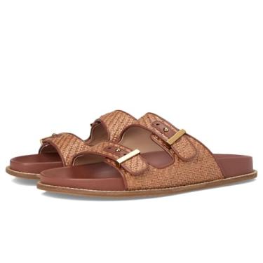 Imagem de Cole Haan Sandália feminina Marisol com palmilha, Tan Raffia, 40