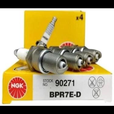 Imagem de Jogo 4 Vela ignição Chevrolet Corsa 2007 a 2014 Ngk BPR7E-D