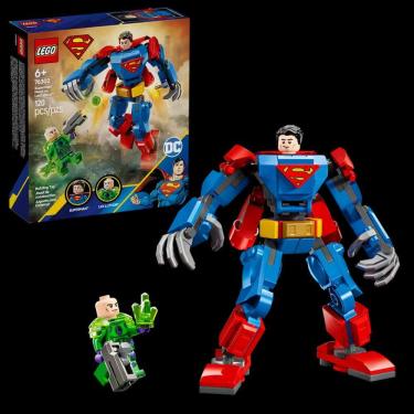 Imagem de Bloco de Montar - Robo do Superman vs Lex Luthor - LEGO DO BRASIL