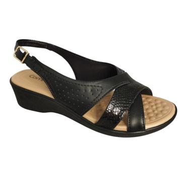 Imagem de Sandália Feminina Anabela Comfortflex Ultraconforto  2472405