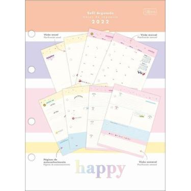 Imagem de Refil Agenda Planner Happy 2022 Tilibra