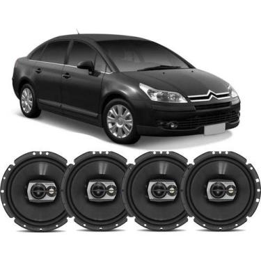 Imagem de Kit Alto Falante Pioneer Original Citroen C4 Pallas 6p 240w, Preto