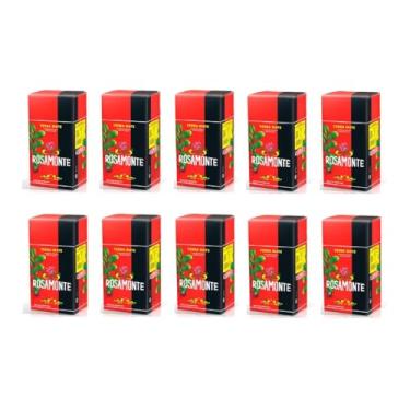 Imagem de Kit 10 Erva Mate Argentina Rosamonte Tradicional 500g