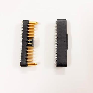 Imagem de 1 par de peças de reparo de acessórios de drones para interface de bateria DJI T40 T50 com proteção de plantas, acessórios de reparo de UAV (fêmea e macho)