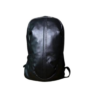 Imagem de Mochila masculina de couro de grande capacidade para viagem Bolsa Mochila de negócios ao ar livre para homens