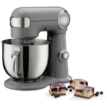 Imagem de Batedeira de Bancada 5.5L com 12 Velocidades, Aço Inoxidável, 500W, 110v, CUISINART SM 50GR, Cinza