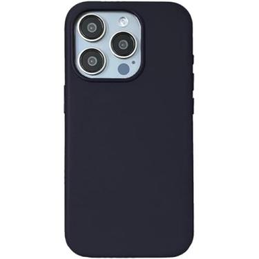 Imagem de Capinha Couro Premium Compatível com iPhone 11 a 16 promax com induçao MAGNETICA (azul, 14 promax)