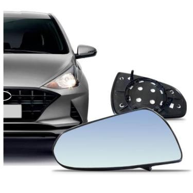 Imagem de Lente Espelho Retrovisor Hb20 2019 2020 - METAGAL, Esquerdo