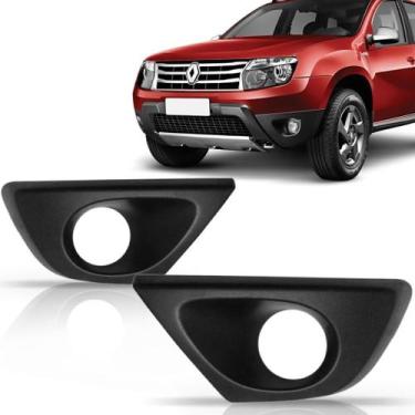 Imagem de Moldura Milha Duster Oroch 2015 2016 2017 Com Furo - SP ACESSÓRIOS, Di