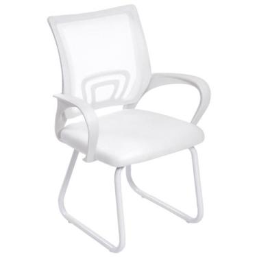 Imagem de Cadeira De Escritório Sérvia Tela Mesh com Base Fixa - Tatu Bola Móvei